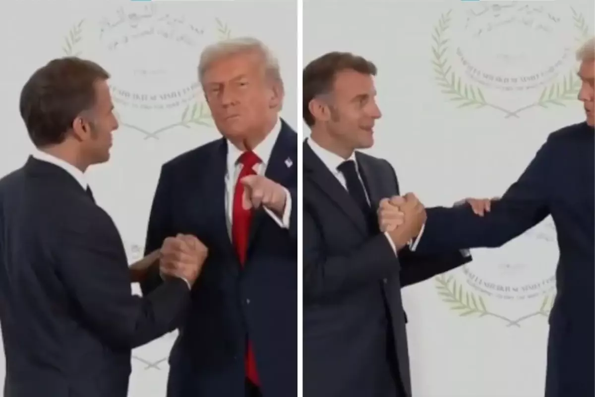 zirveye damga vuracak goruntuler trump ile macron bilek guresine tutustu rRCT6i5C.jpg